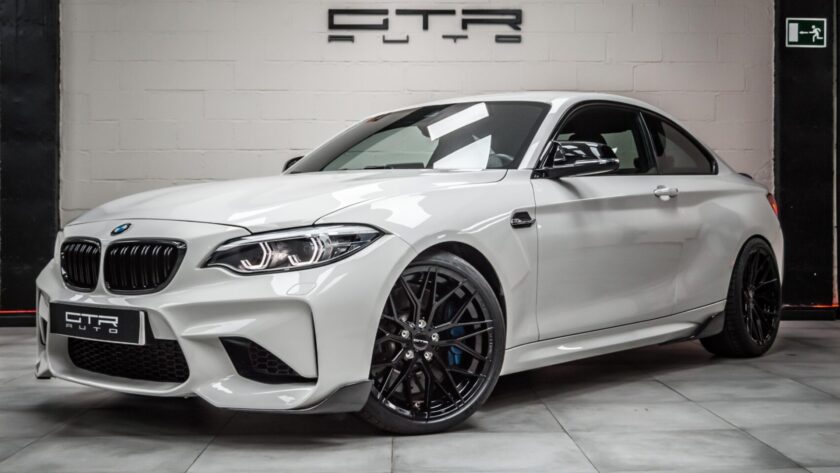 alt="Bmw M2 by GTR Auto llantas flow form"