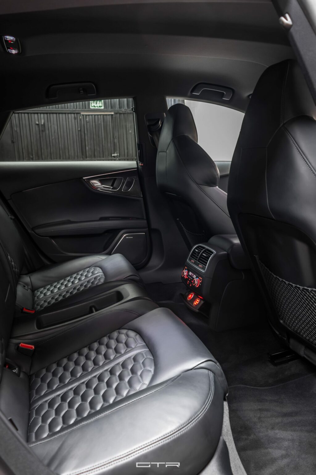 alt = "Audi RS7 Sportback interior by GTR Auto"